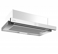 ELIKOR Интегра GLASS 45Н-400-В2Д нерж/стекло белое